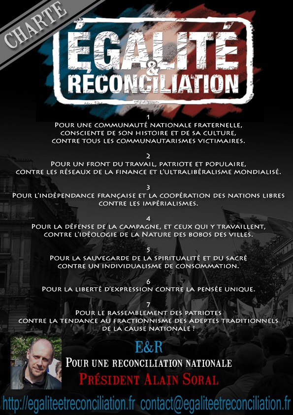 Egalite et Reconciliation.