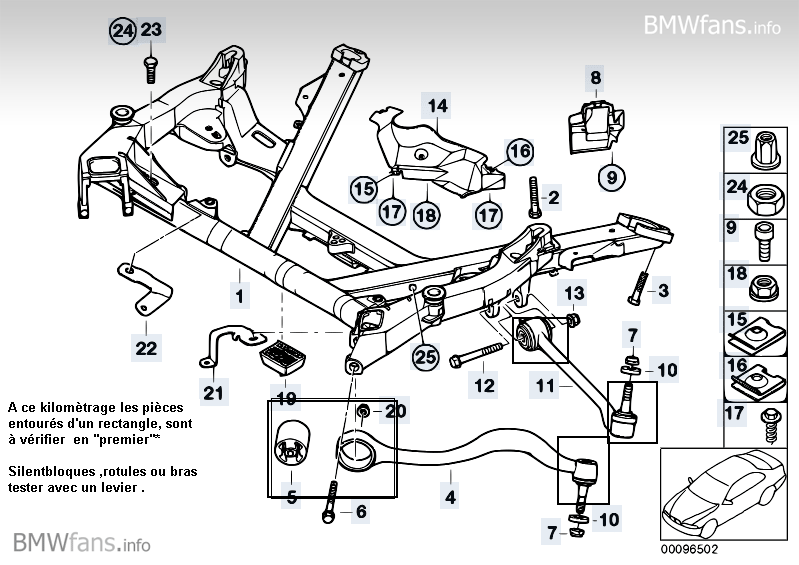 Bmw e34 front suspension diagram #7
